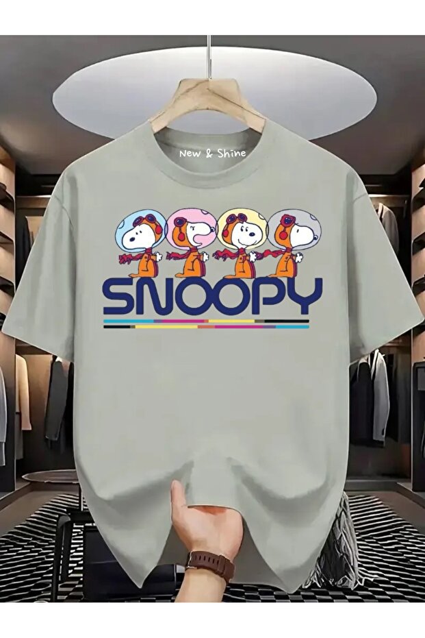 Snoopy Printed Oversize T-Shirt
