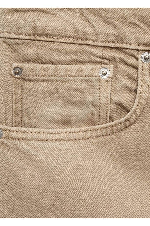 Regular fit jean bermuda şort - 6