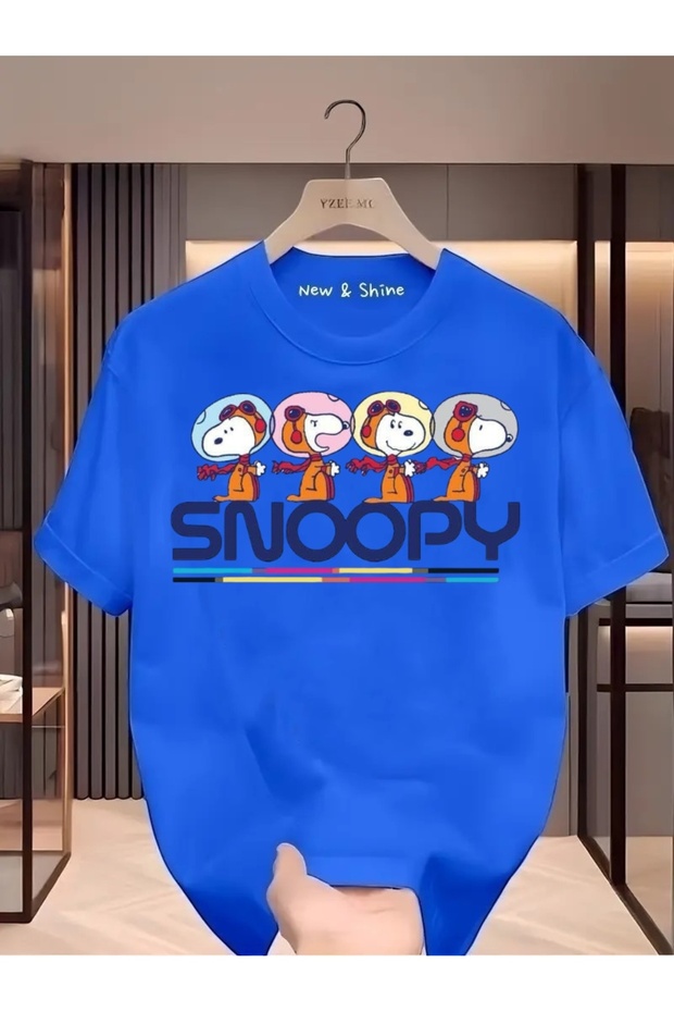 Snoopy Printed Oversize T-Shirt