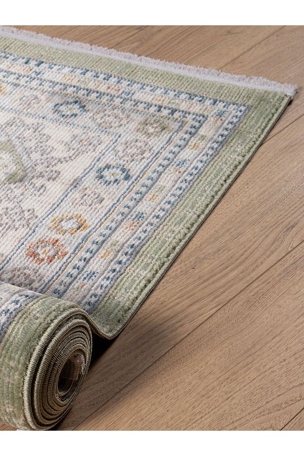 Yumuşak,Eskitme Efektli,Pamuk Tabanlı, Dört Mevsim, Oturma Odası, Çocuk Odası, Salon,Mutfak Halısı - 4