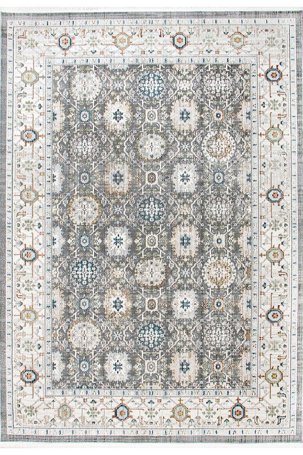 Yumuşak,Eskitme Efektli,Pamuk Tabanlı, Dört Mevsim, Oturma Odası, Çocuk Odası, Salon,Mutfak Halısı - 3