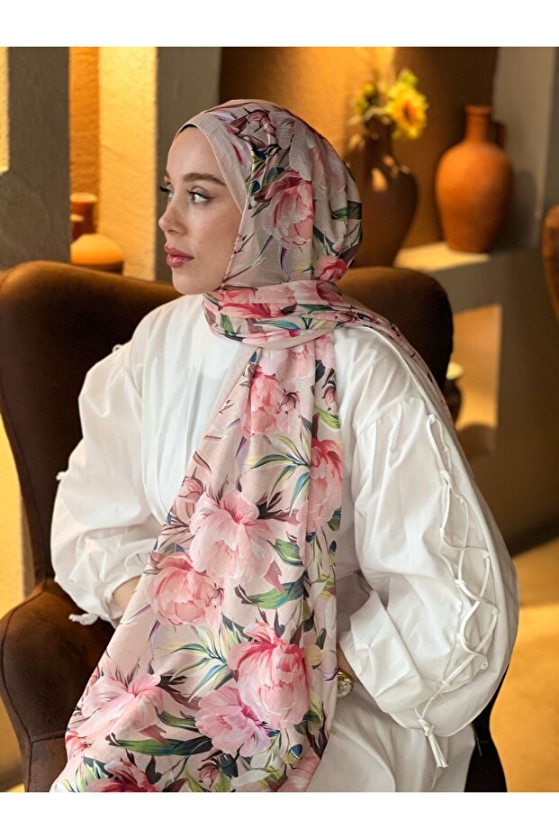 Seta Desen Lina Şal - 1