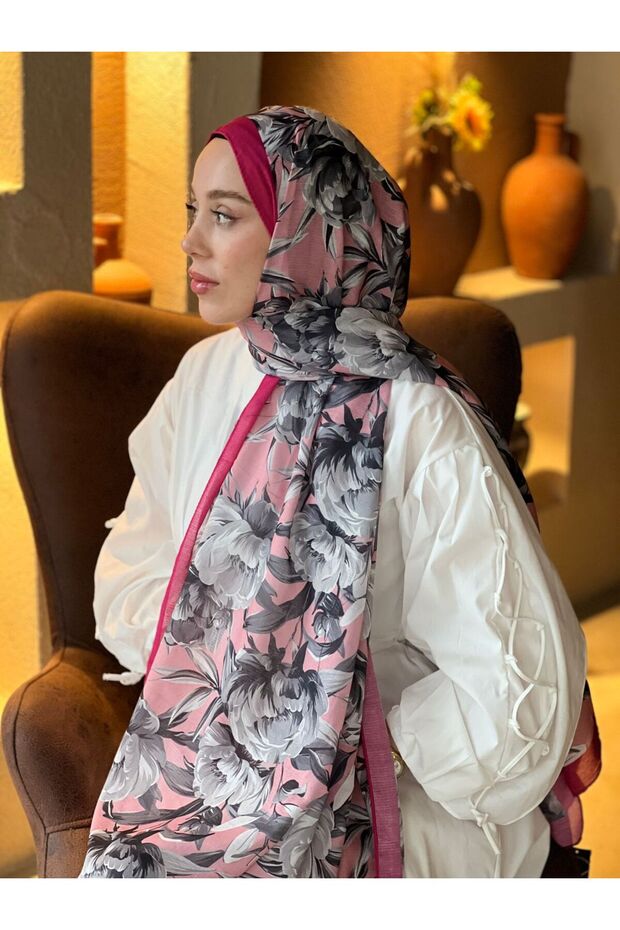 Seta Desen Lina Şal - 1