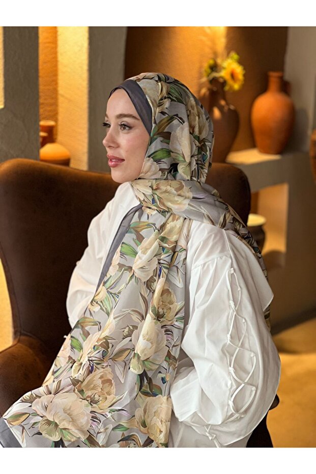 Seta Desen Lina Şal - 3