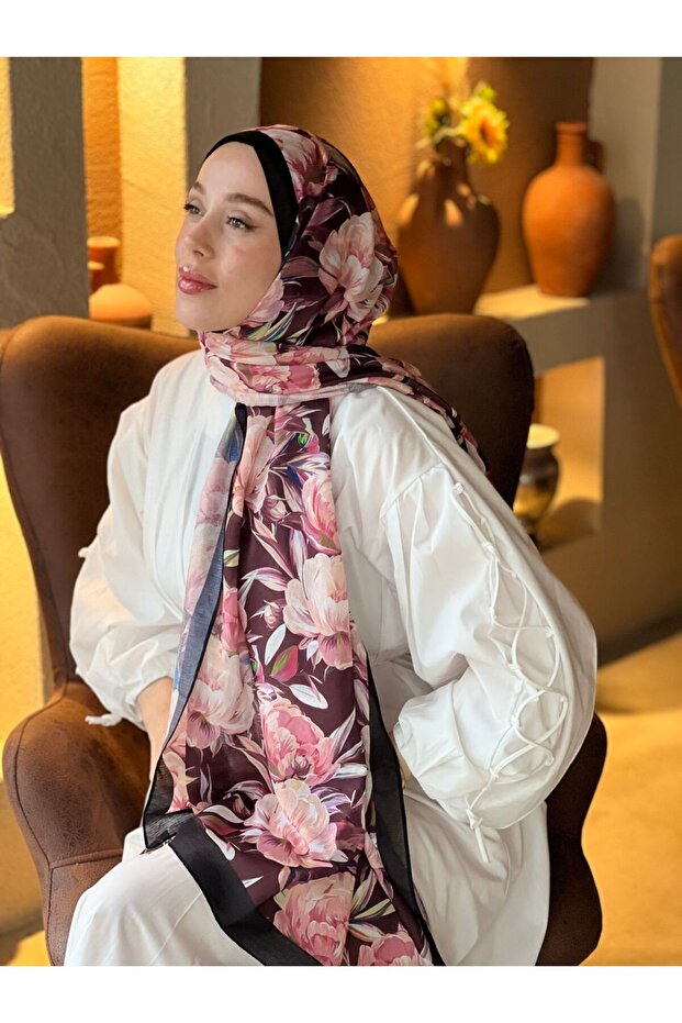 Seta Desen Lina Şal - 1