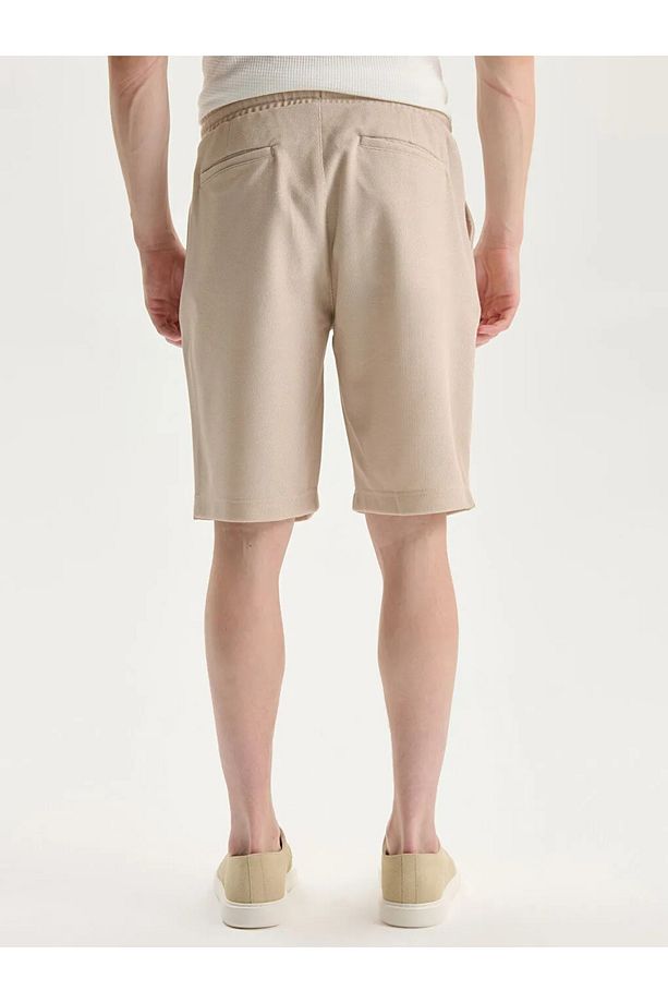 LCW Vision Siyah Slim Fit Erkek Şort - 4