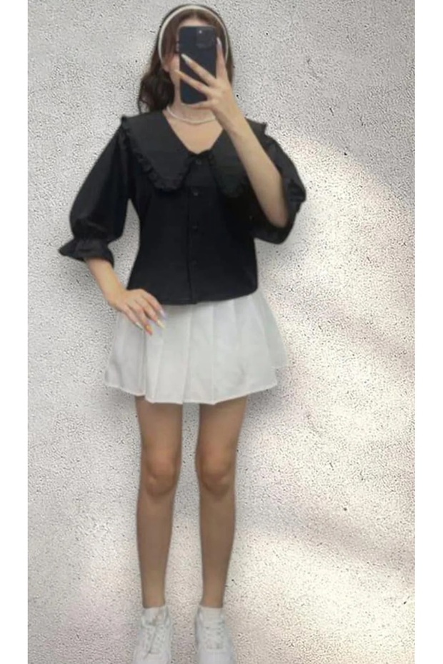 bebe yaka gömlek - 1