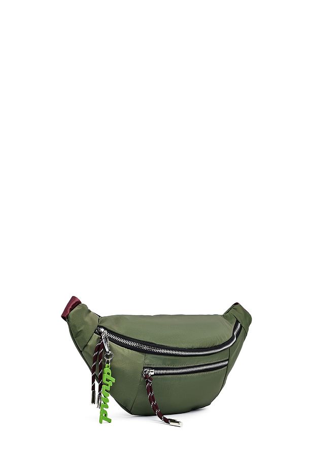 Kadın Yeşil Mini Kumaş Çapraz Çanta 25SBD27536F - 5