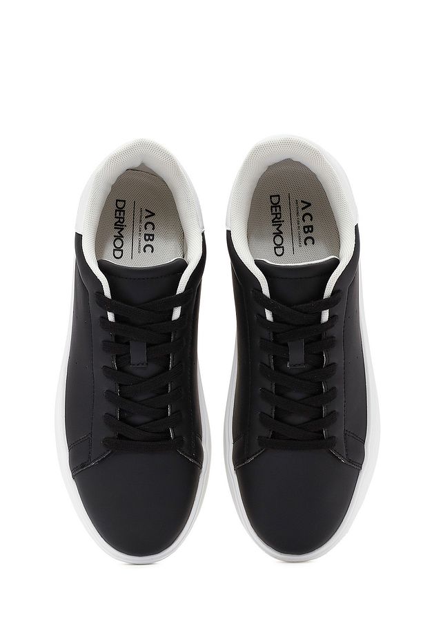 ACBC x Derimod Erkek Siyah Bağcıklı Sneaker 25SFD780318 - 7