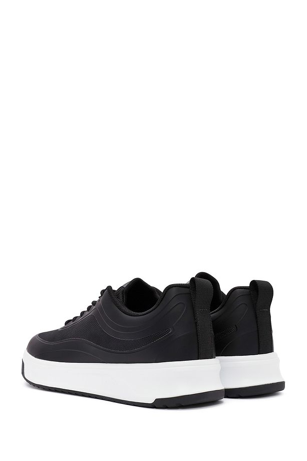 ACBC x Derimod Erkek Siyah Bağcıklı Sneaker 25SFD78016F - 5