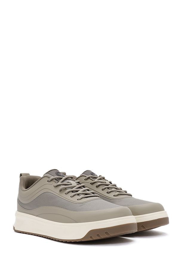 ACBC x Derimod Erkek Vizon Bağcıklı Sneaker 25SFD78016F - 3