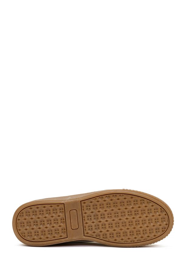 ACBC x Derimod Kadın Bej Bağcıklı Süet Sneaker 25SFD435210 - 4