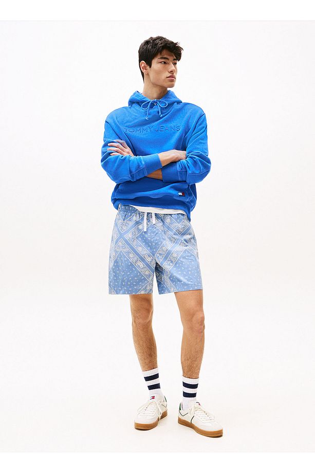 Regular Fit Açık Mavi Erkek Şort DM0DM21945DY6 TJM AOP LOOSE BEACH S - 1