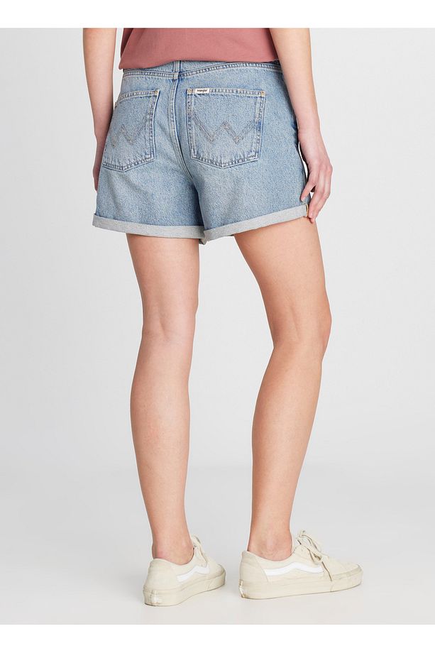 Normal Bel Regular Fit Mavi Kadın Şort W2510772400-Kısa Denim Şort - 5