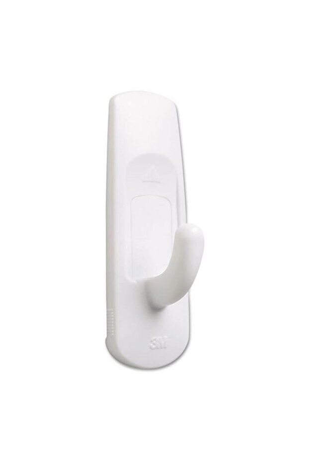 خطاف ذاتي اللصق من كوماند، قطعتان، أبيض متوسط، 17001-6 - 2