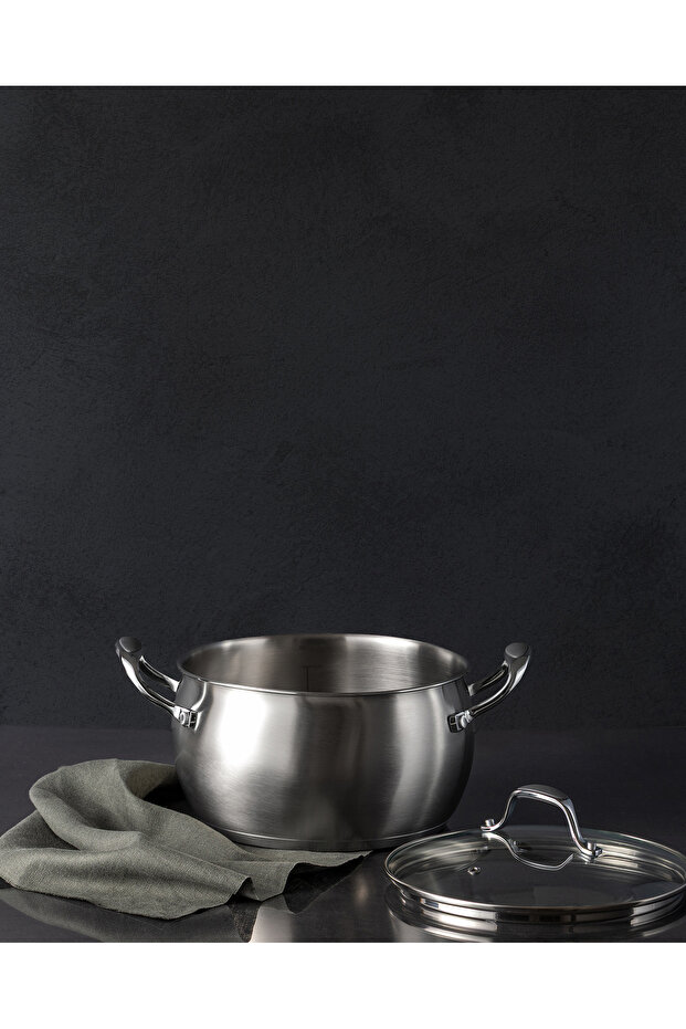 Avery Derin Tencere - Çelik - 22 cm - 2