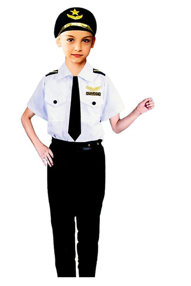 زي طيار طيران للأطفال