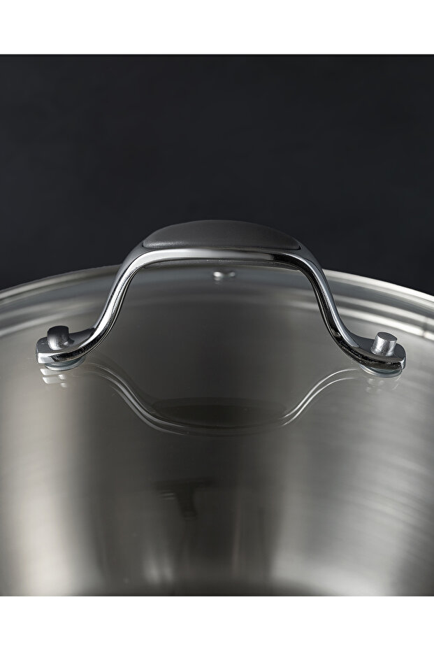 Avery Derin Tencere - Çelik - 22 cm - 6