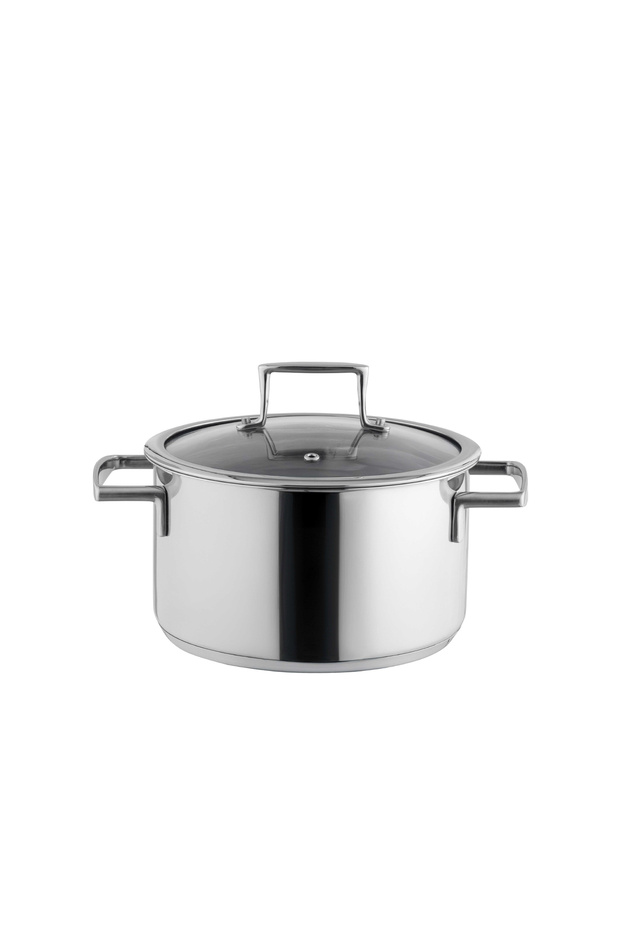 Elena Derin Tencere - Çelik - 20 cm - 5