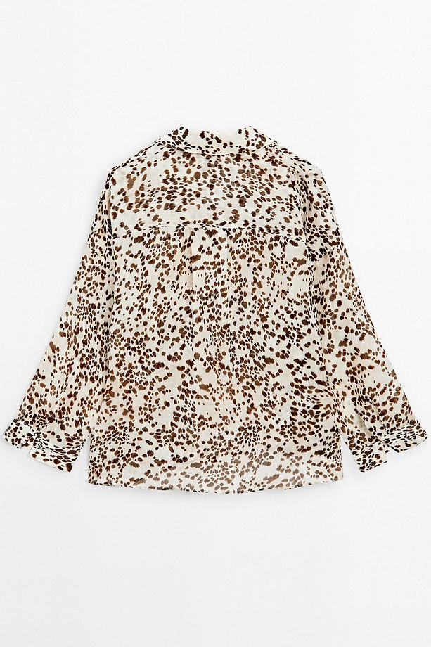 Desenli Oversize Bluz - 8
