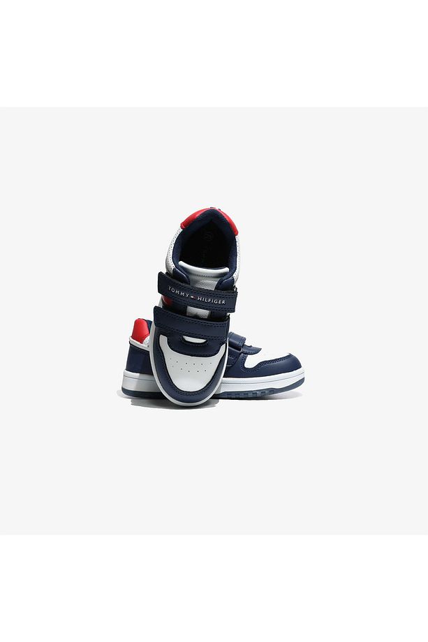 Flag And Hook Loop Bebek Lacivert Sneaker - 4