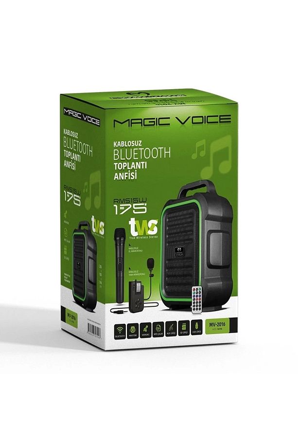 Vhf El Yaka Mik Usb*sd*bt-taşınabilir-seyyar Anfi 175w (5047) - 3