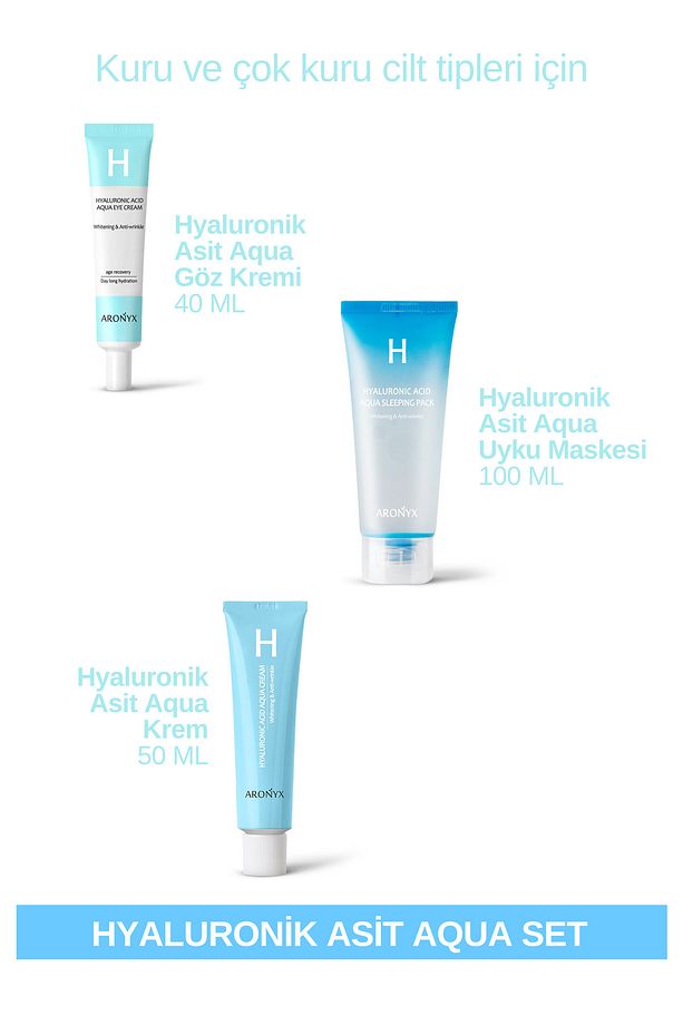 Hyaluronik Asit Aqua 3'lü Set - 1