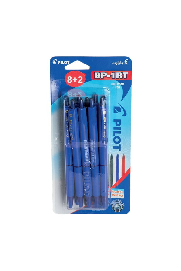 Ball Point Pen BP-1RT 8+2pcs pack - 1