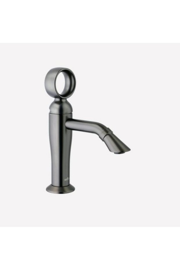 Italian Webert Opera Sink Faucet Matte Black - Siphon Operated