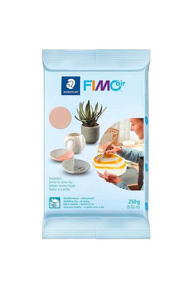 FIMOair air-drying modeling clay 250g Light brown