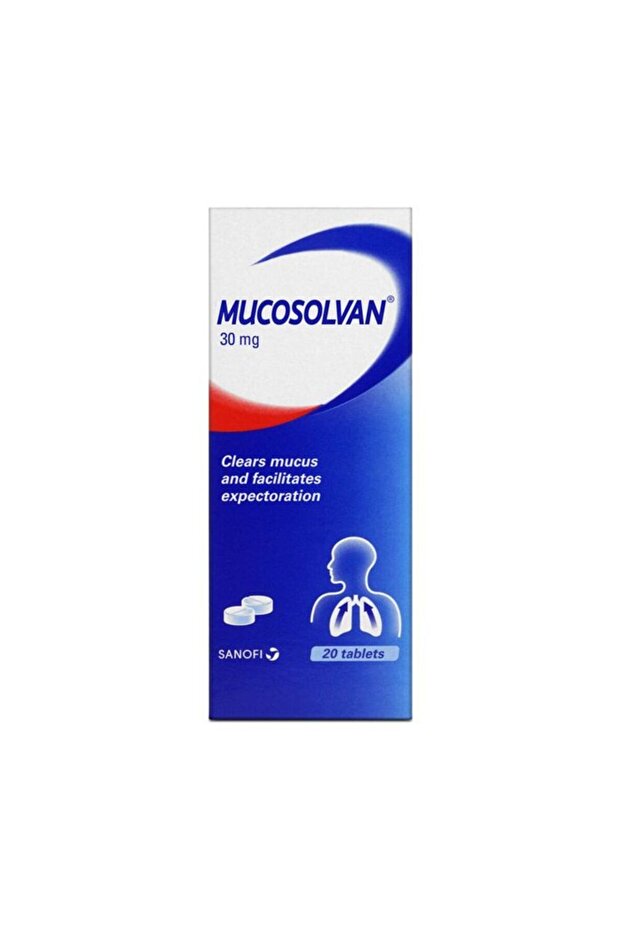 MUCOSOLVAN 30mg Tablets – 20's