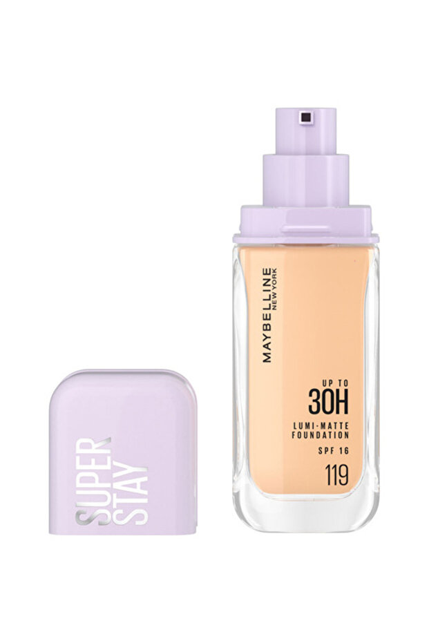 Super Stay Lumi-Matte Foundation, 30hr Longwear formula 119