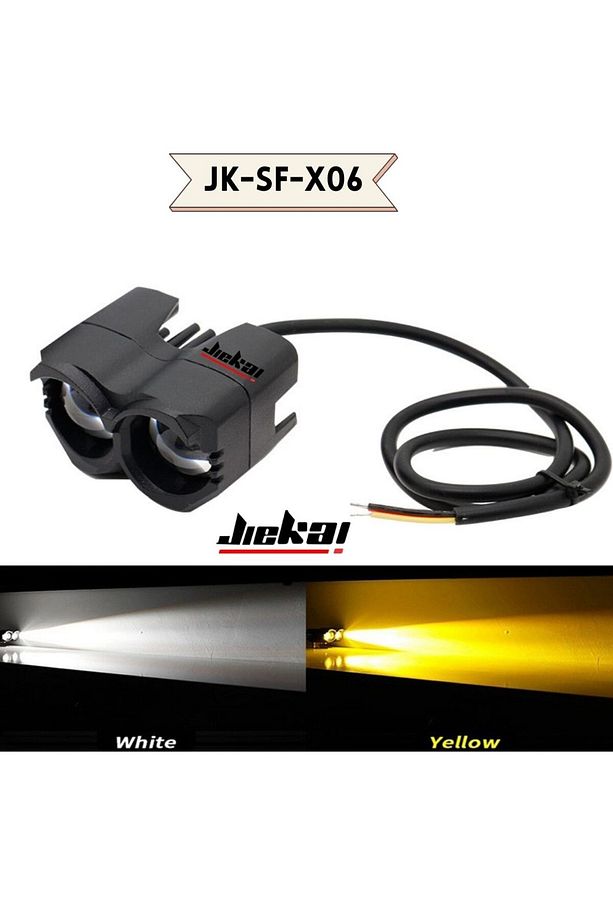 JİEKAİ JK-SF-X06 SİS FARI ÇİFT RENK - ( ADET FİYATIDIR ) - 3
