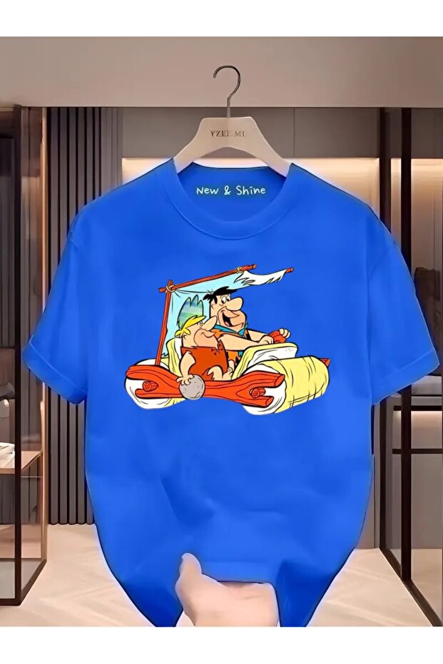 Flintstone Printed Oversize T-Shirt