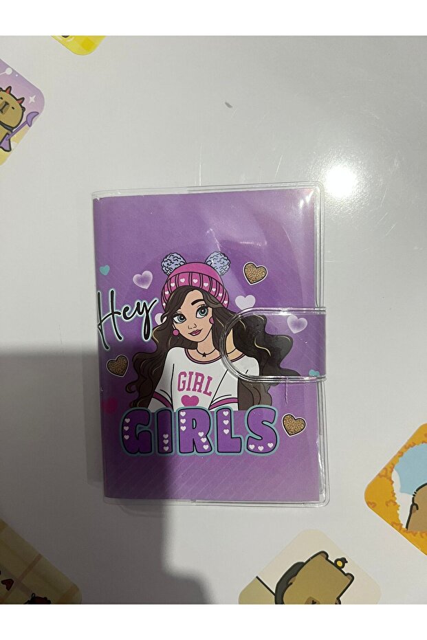 Mini Notepad with 1 Cute Girl Character – for School and Daily Use