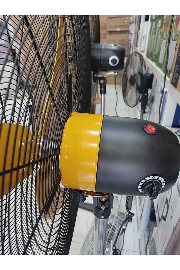 Mzk-750 Mega Plus 2adet 30 Inç Sanayi Tipi Ayaklı Vantilatör 75cm BAKIR MOTOR EV İÇİN UYGUN DEĞİL - 5