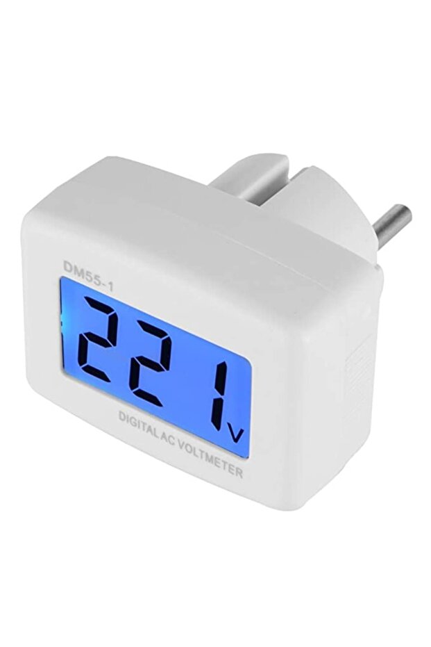 Voltage tester, voltmeter, in plug - 2