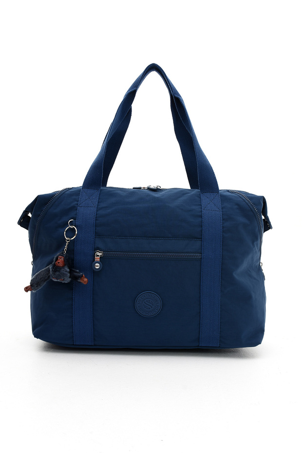 Sanmorris Unisex Water Resistant Crinkle Fabric Shoulder and Hand Bag 3025