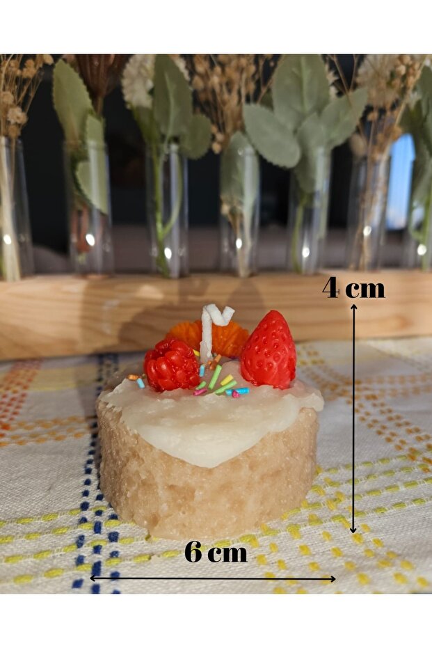 TEK KATLI YAŞ PASTA MUM - 2