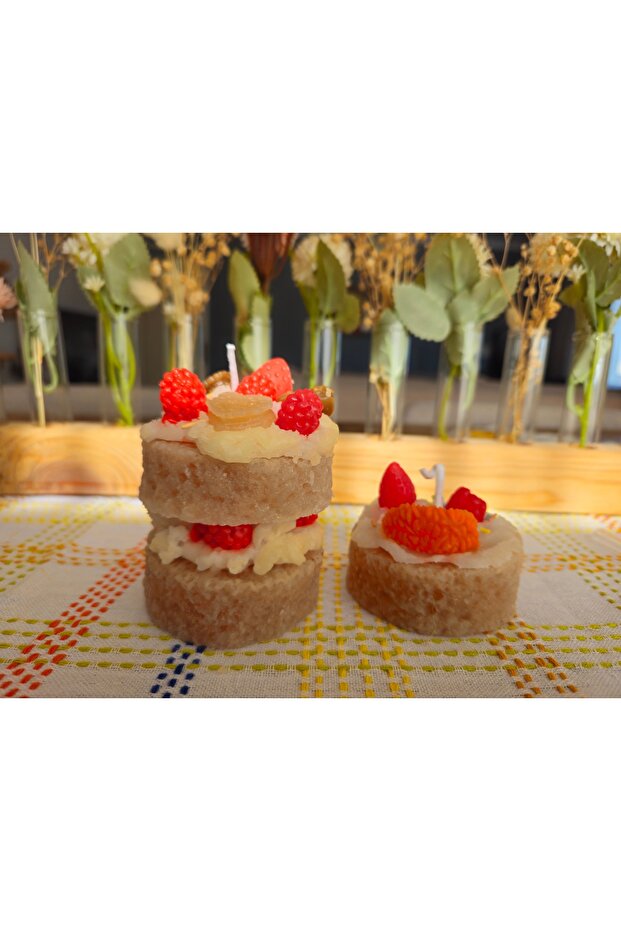 TEK KATLI YAŞ PASTA MUM - 1