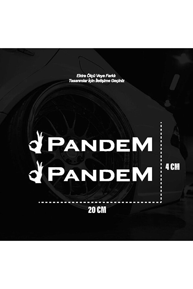 Pandemic motorcycle car laptop sticker adhesive foil
