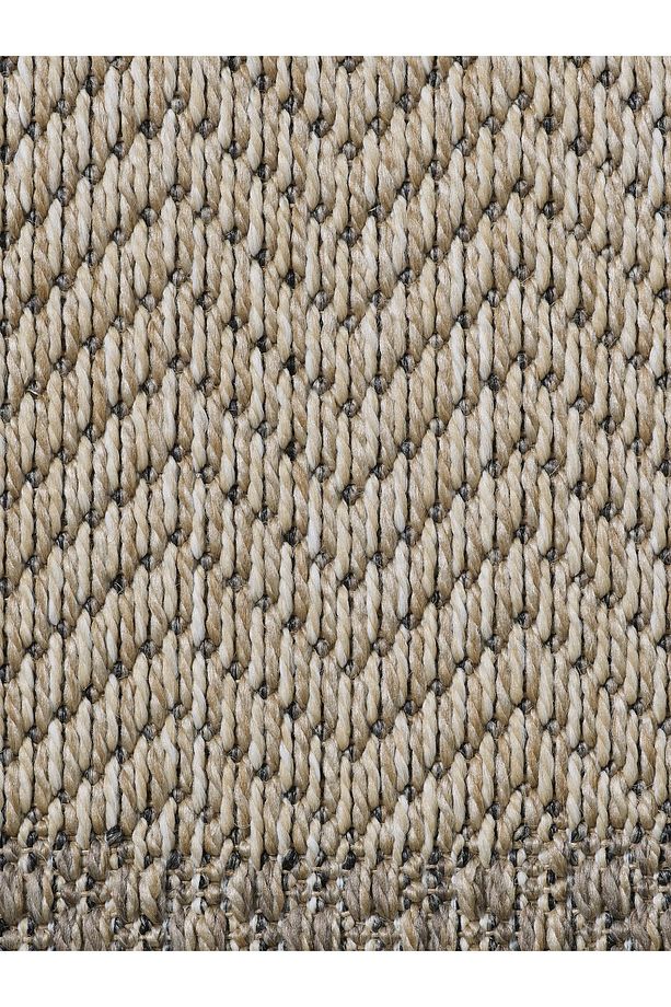 Hasır Bej Kahve Jüt Yuvarlak Dokuma Ince Halı Sisal Salon Mutfak Oturma Odası Dış Mekan Halısı Kilim - 4