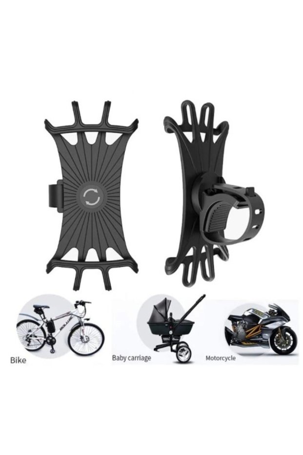 Flexible Silicone Phone Holder for Bureau Home Office Motor Bike