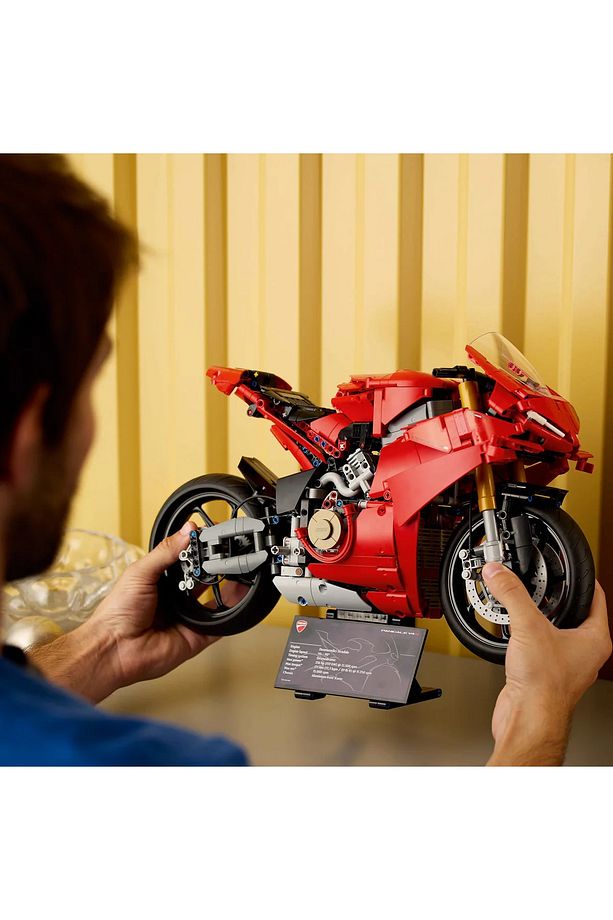 ® Technic Ducati Panigale V4 S Motosiklet 42202 - 18+ Yaratıcı Model Yapım Seti (1603 Parça) - 11