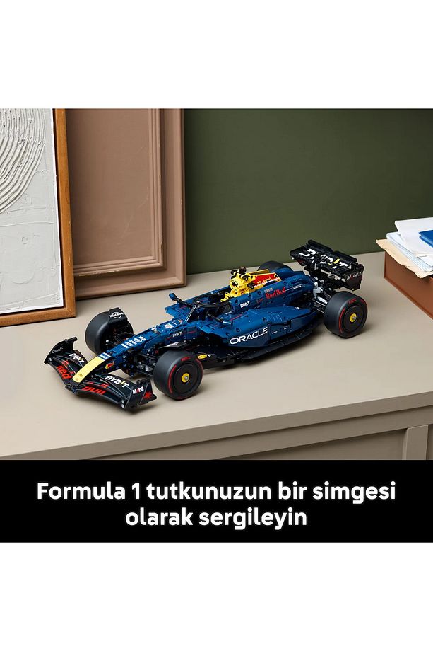 ® Technic Oracle Red Bull Racing RB20 F1 Araba 42206- Yetişkinler için Model Seti (1639 Parça) - 10