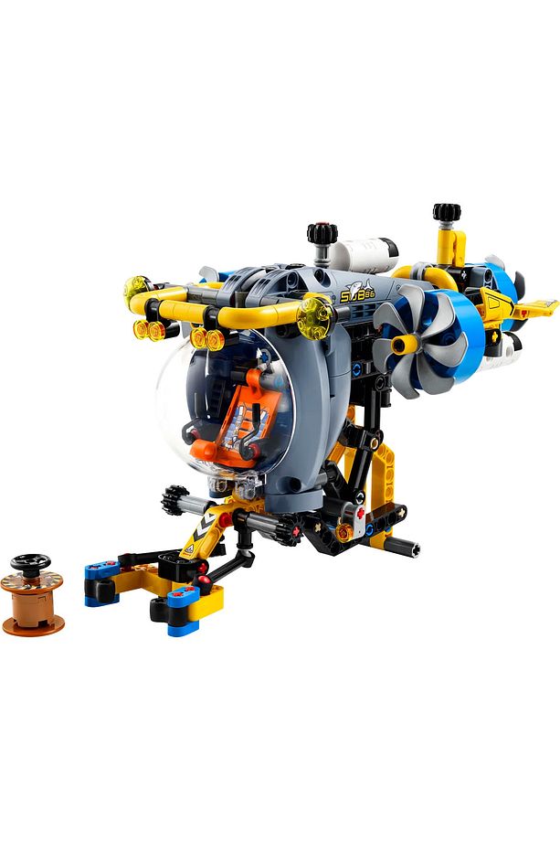 ® Technic Derin Deniz Araştırma Denizaltısı 42201 - 9+ Oyuncak Model Yapım Seti (413 Pr) - 3