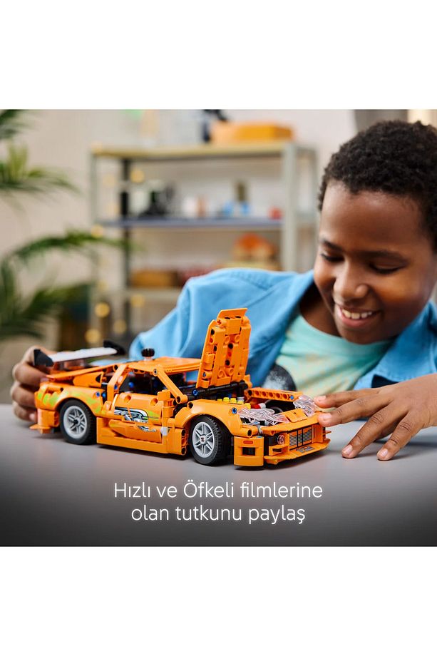 ® Technic Fast and Furious Toyota Supra MK4 42204 - 9+ Oyuncak Model Yapım Seti (810 Parça) - 10
