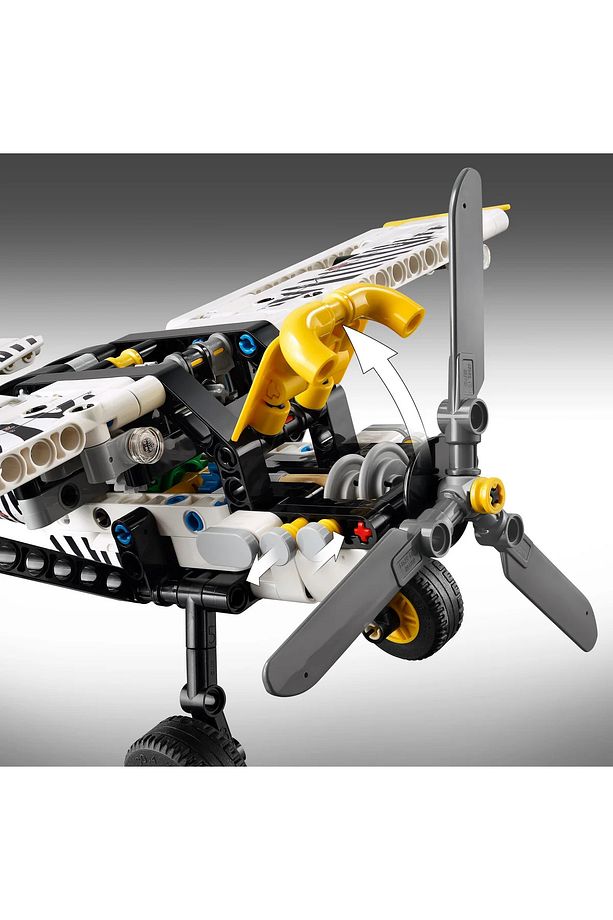 ® Technic Arazi Uçağı 42198 - 8+ Koleksiyonluk Yaratıcı Oyuncak Model Yapım Seti (333 Parça) - 11