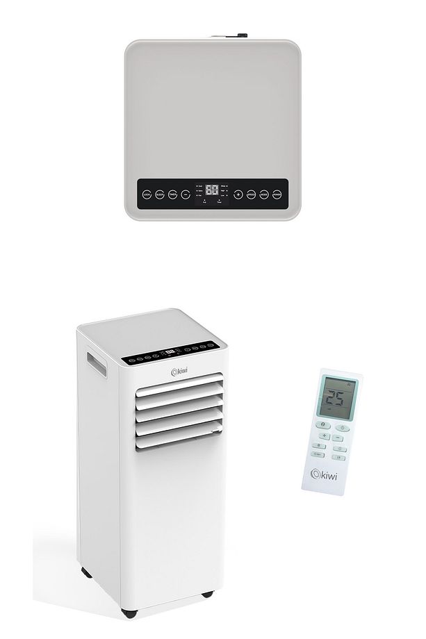Kac-7910 9000 BTU Zamanlayıcılı Nemlendirici, Havalandırma ve Soğutmalı Portatif Taşınabilir Klima - 3
