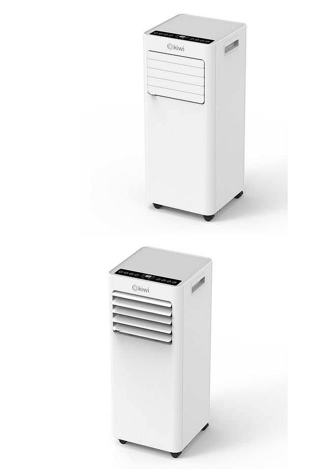 Kac-7910 9000 BTU Zamanlayıcılı Nemlendirici, Havalandırma ve Soğutmalı Portatif Taşınabilir Klima - 6